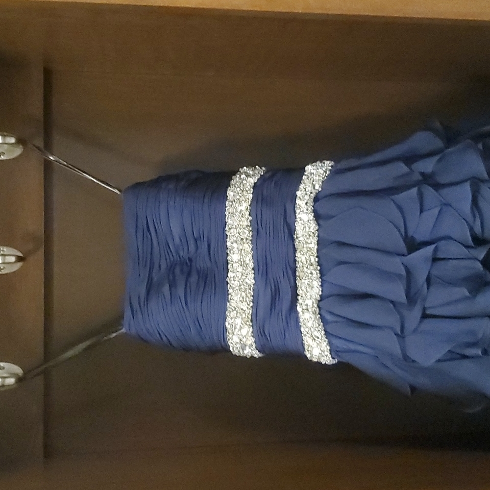 Navy evening dress Dalia McPhee size 2